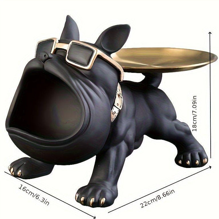 Funny decorative figure of a French Bulldog