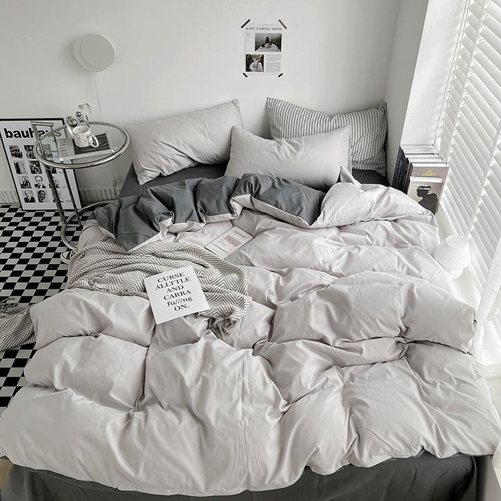 Luxurious Reversible Duvet Cover Set