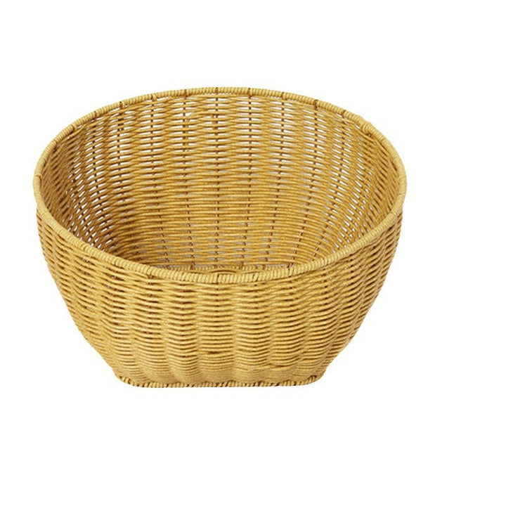 Round Decorative Woven Basket