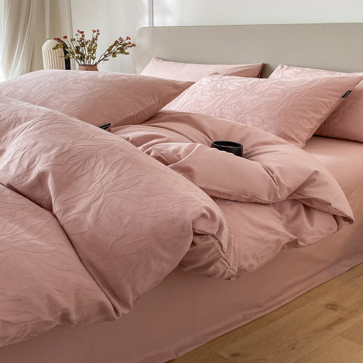 Textured Duvet Cover Set