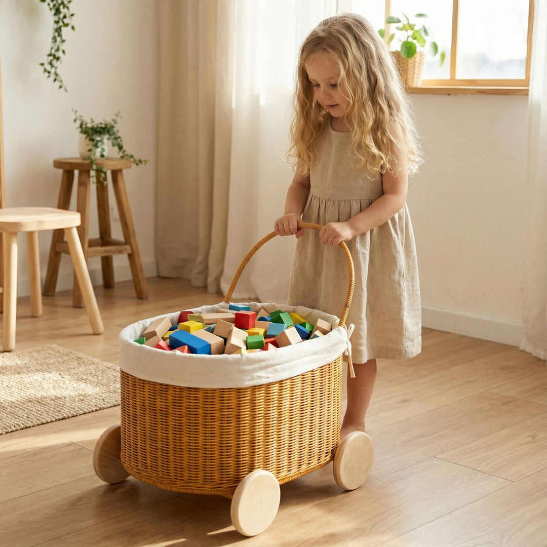 Modern storage basket