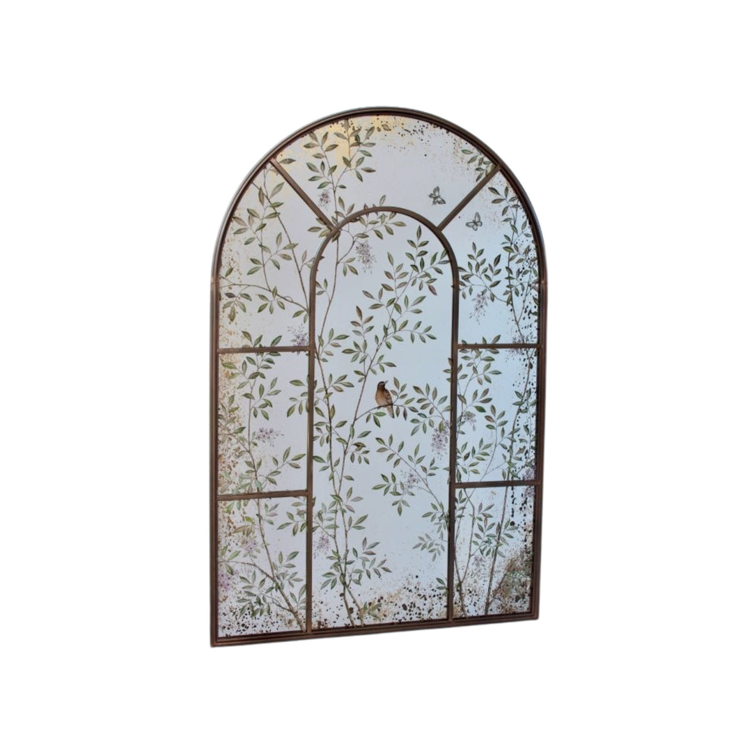 Artistic Arch-Shaped Decorative Wall Mirror