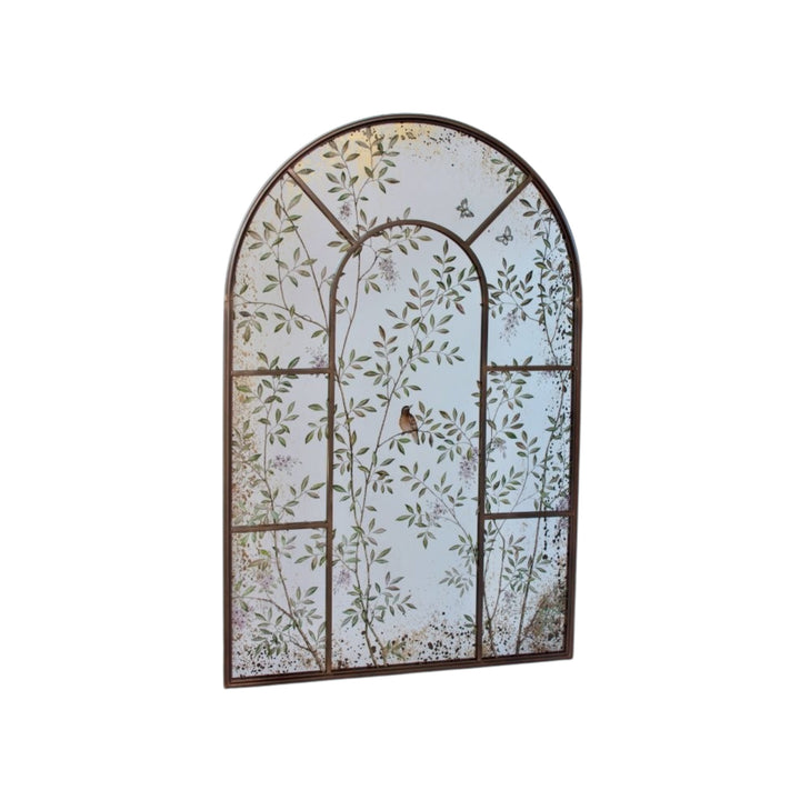 Artistic Arch-Shaped Decorative Wall Mirror