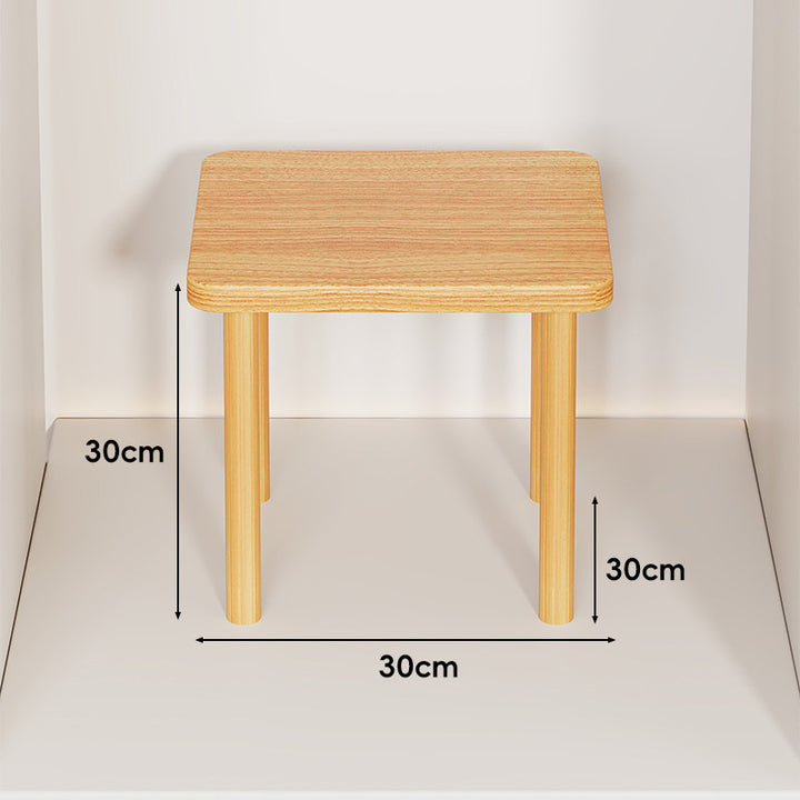 Adjustable Multi-Height Wooden Monitor Riser and Desktop Shelf