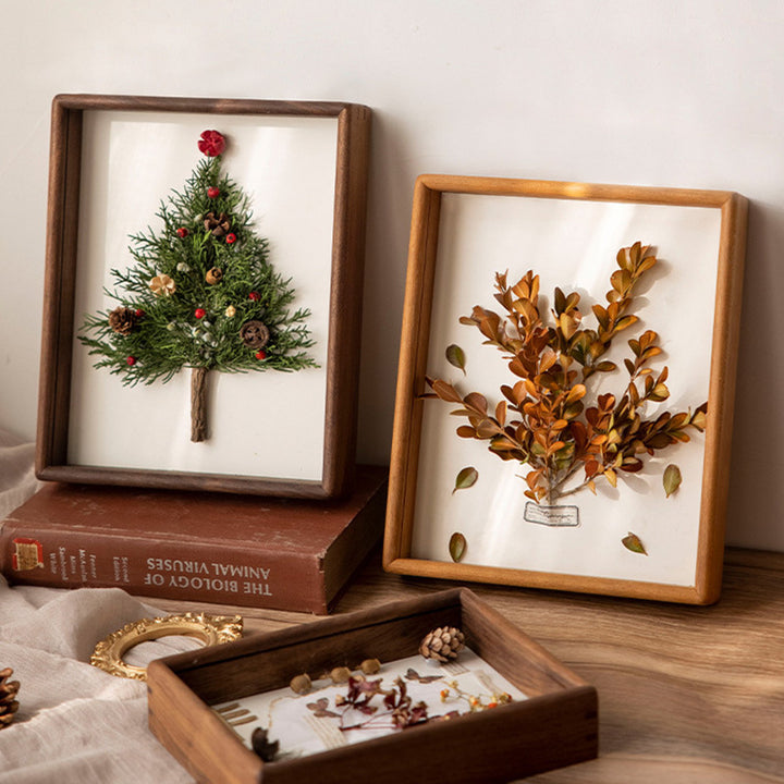 Holiday-Themed Decorative Shadow Box Frame