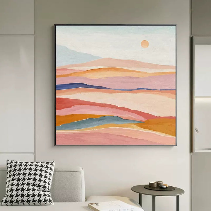 Abstract Landscape Framed Wall Art