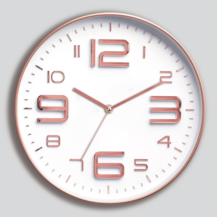 Wall clock with large dial and modern design