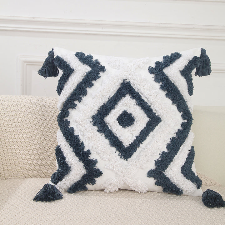 Decorative Textured Throw Cushion