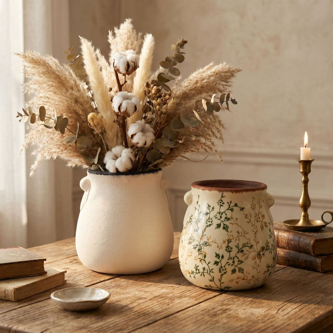 Handcrafted ceramic flower pot