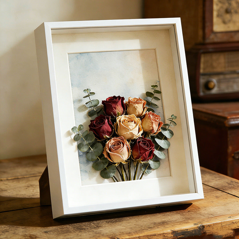 Preserved Flower Wall Art Display