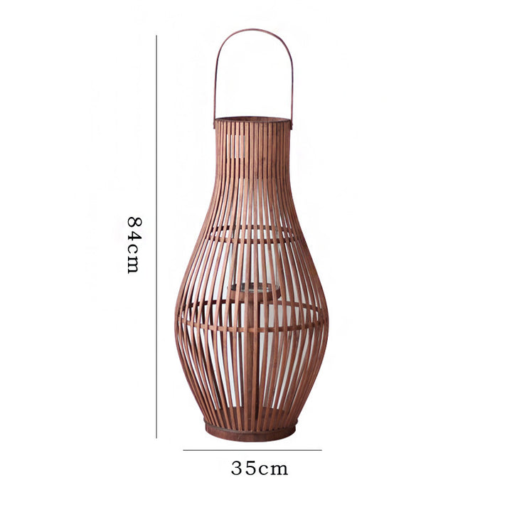 Elegant Rattan Lantern