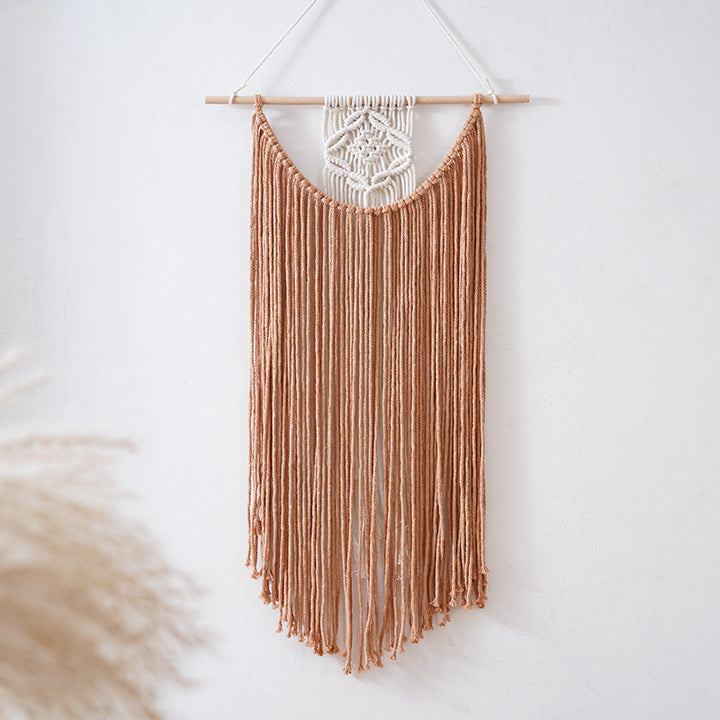 Woven Macrame Wall Tapestry