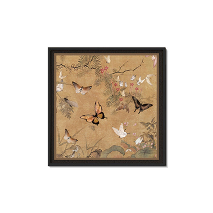 Framed Butterfly Decorative Art