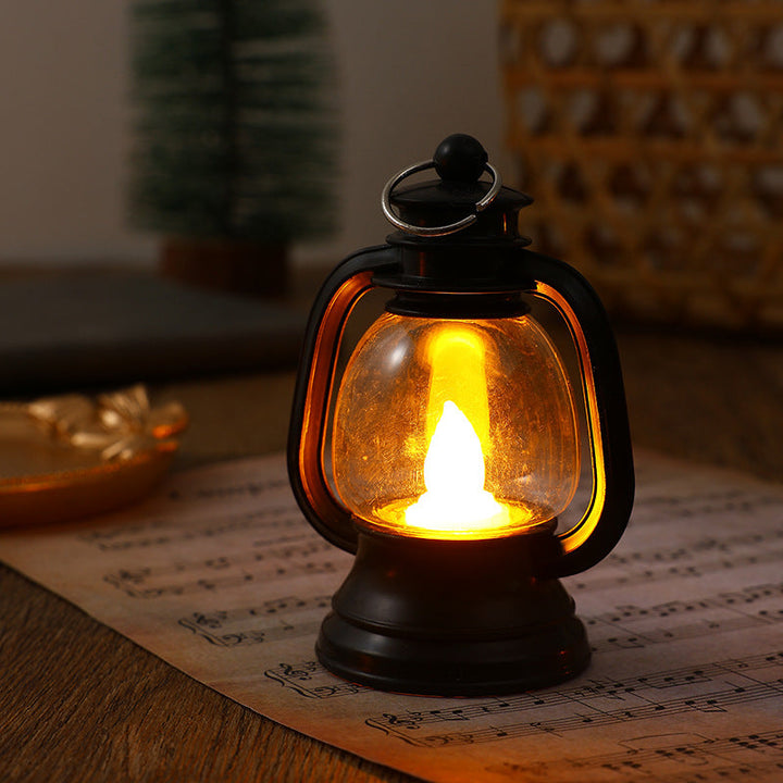 Nostalgic Lantern with LED Lighting