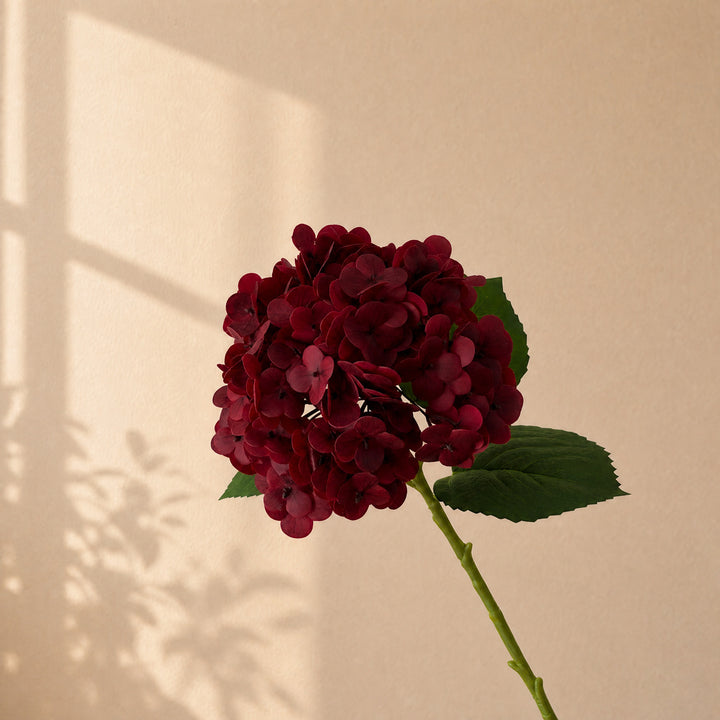 Artificial Hydrangea Floral Stem