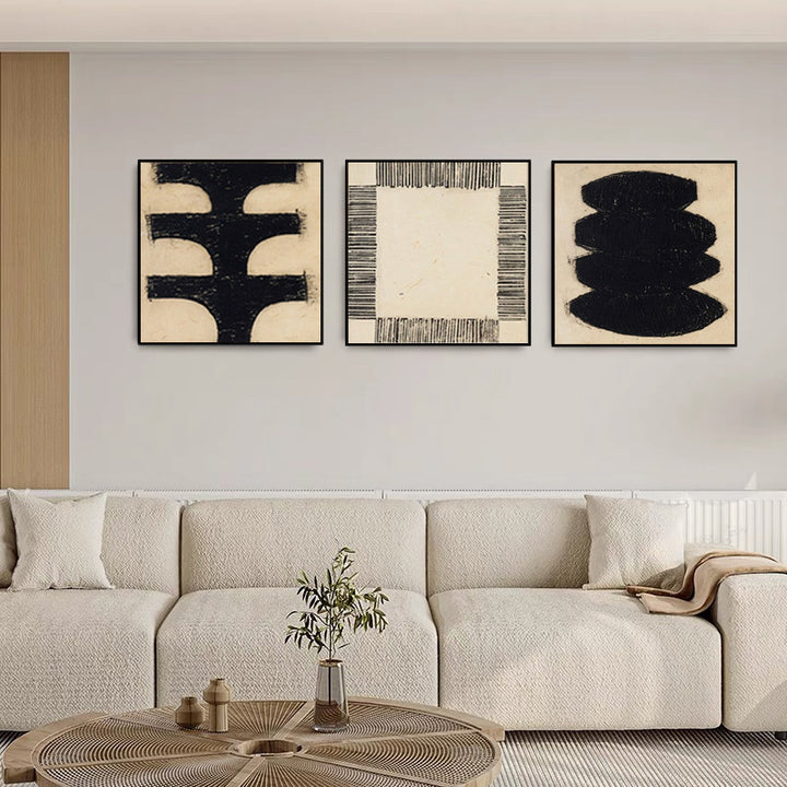 Abstract Textured Canvas Art Print