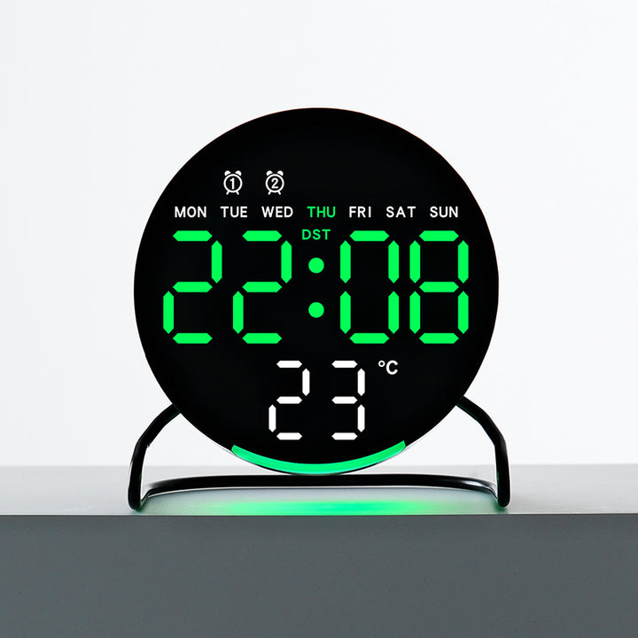 Digital Multi-Function Alarm Clock with Large LED Display
