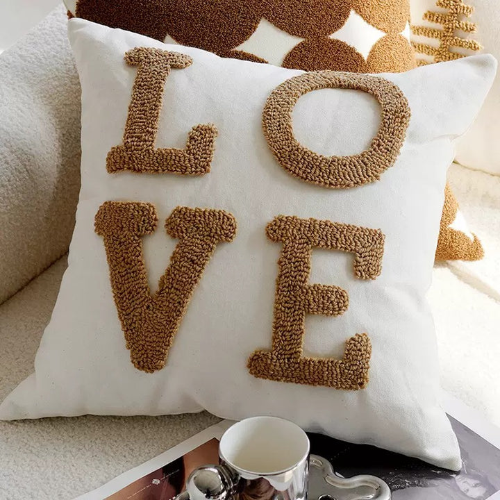 Textured Plush Throw Pillow