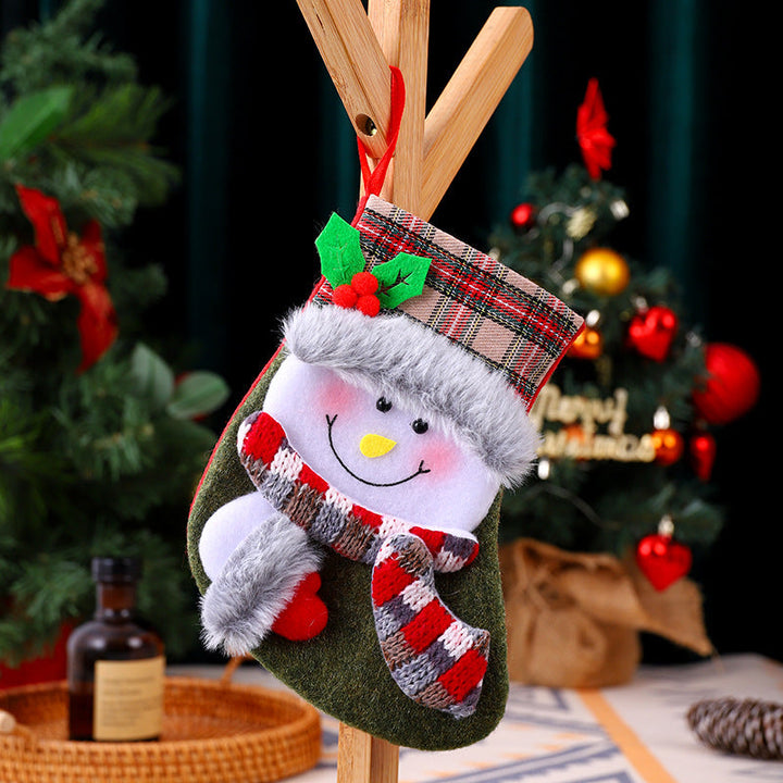 Christmas Fabric Sock
