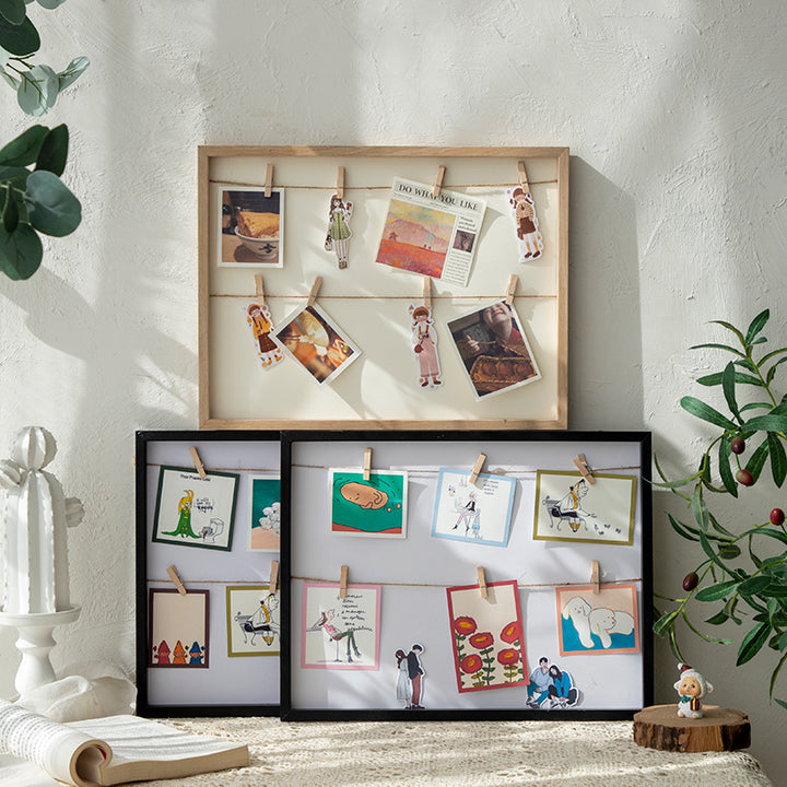 Decorative Photo Clip Display Frame