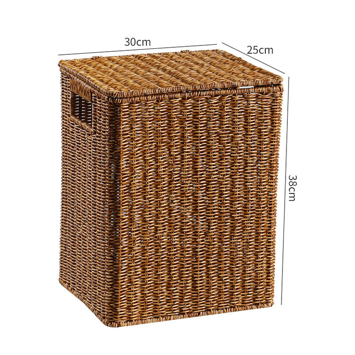 Decorative Woven Laundry Basket