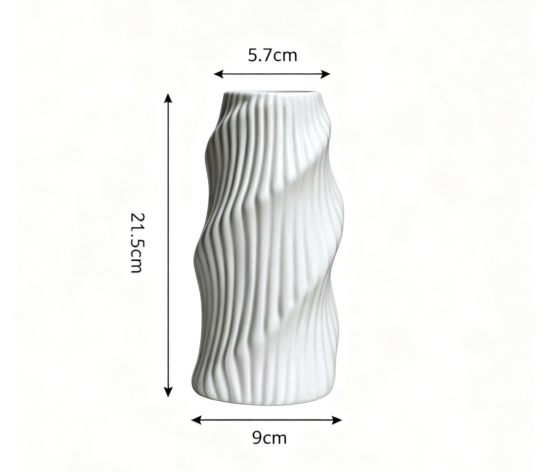 Abstract Textured Decorative Vase