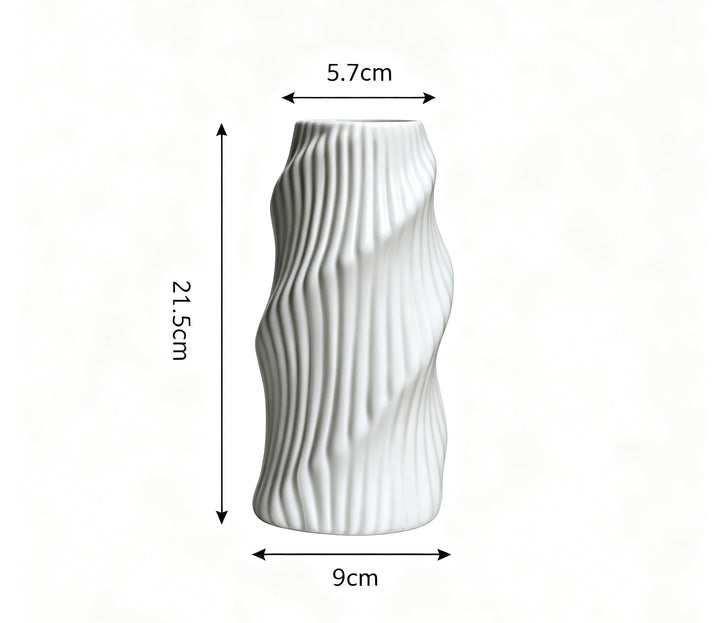 Abstract Textured Decorative Vase