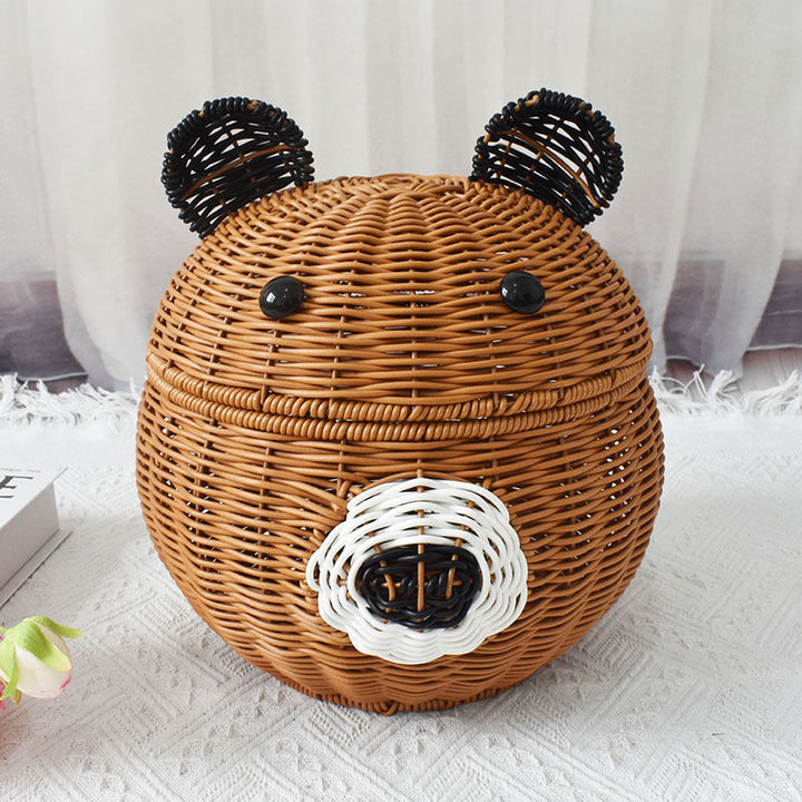 Cute Animal-Shaped Storage Basket