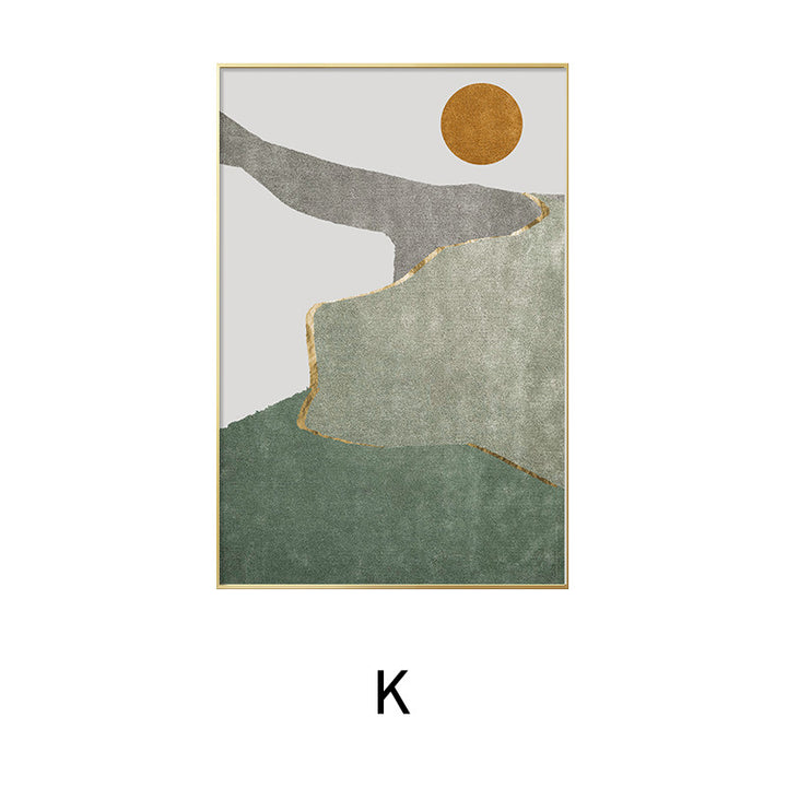 Framed Abstract Landscape Art Print
