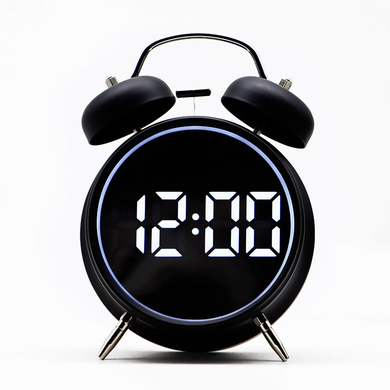 Digital Alarm Clock with Retro Design