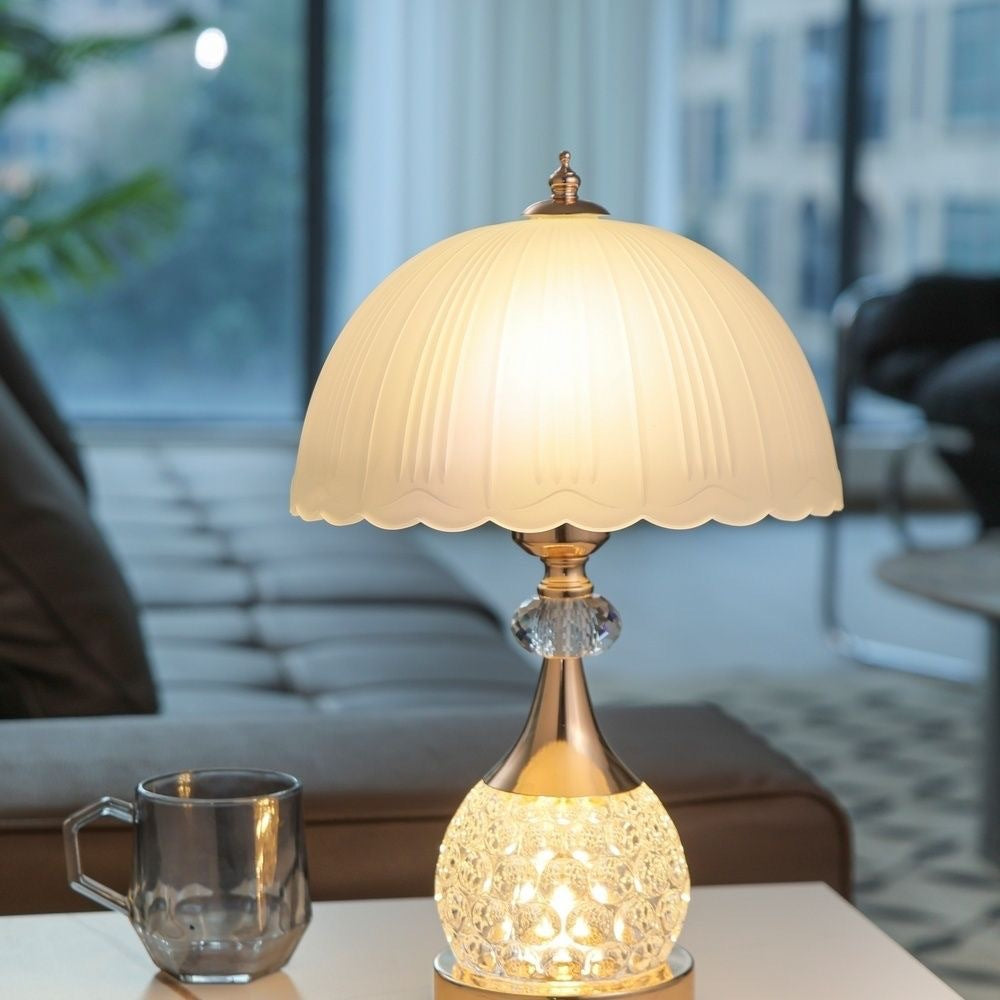 Crystal Glass Decorative Table Lamp