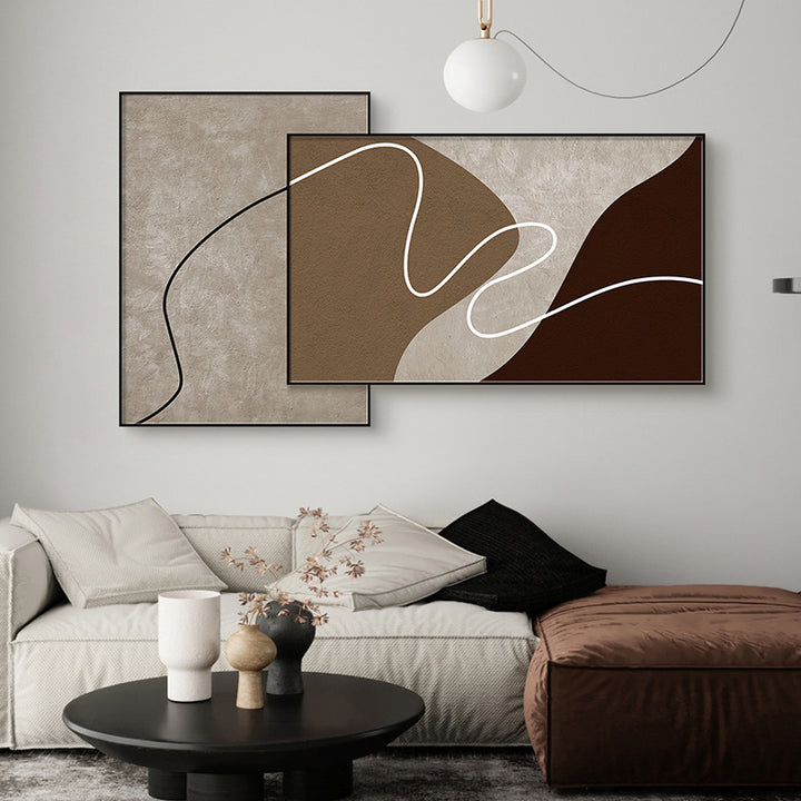 Abstract Textured Wall Art Decoration