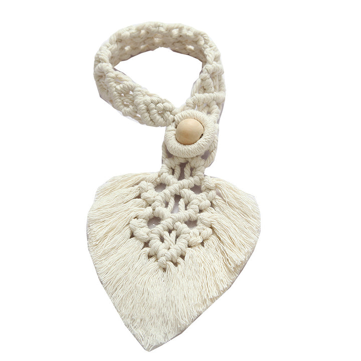 Macrame Curtain Tieback Holder