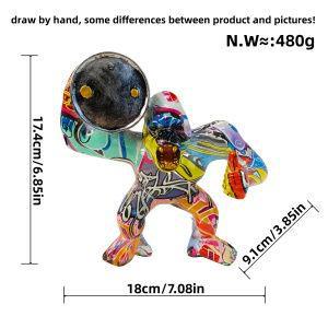 Sporty decorative figure of a weightlifter