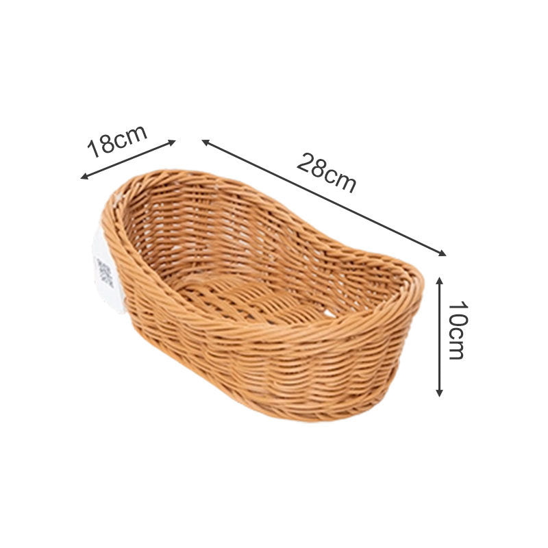 Rustic woven basket