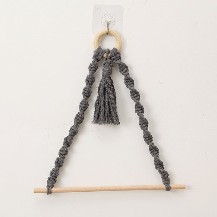 Macrame Wall Art Holder