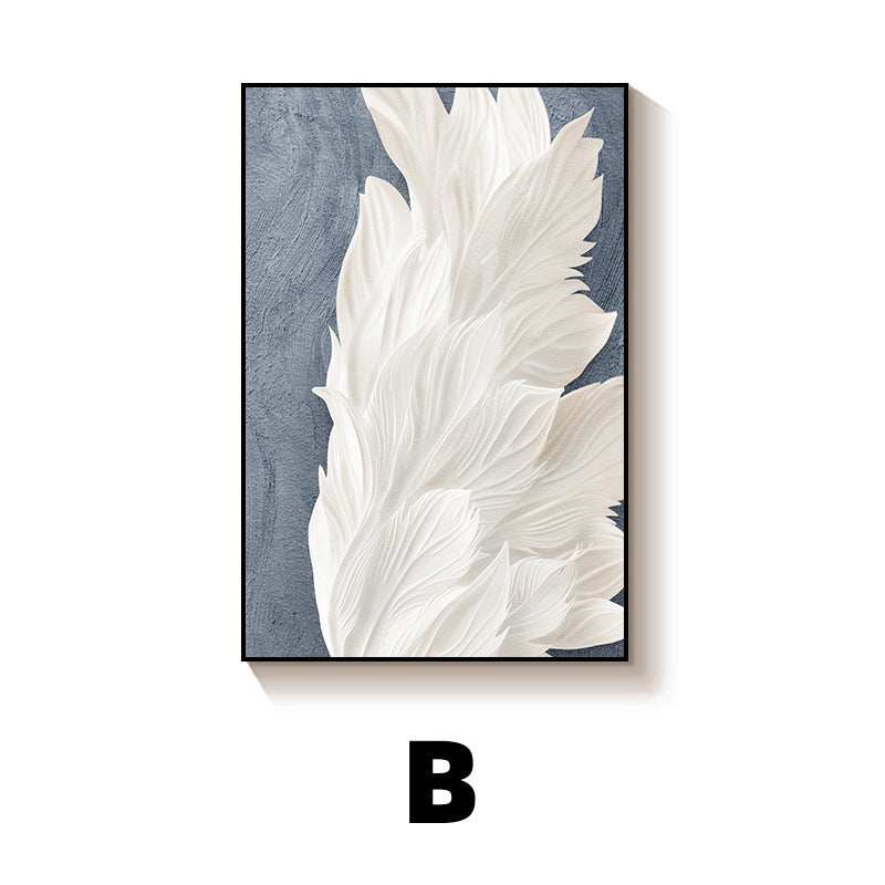 Elegant Floral Textured Wall Art