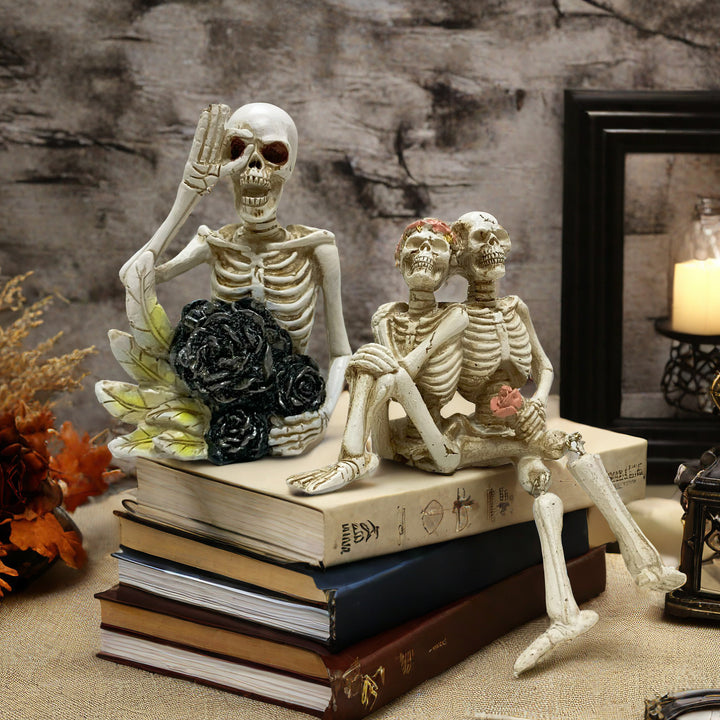 Romantic Skeleton Figure