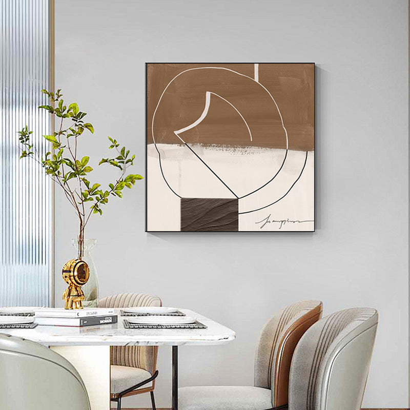 Abstract Textured Framed Art