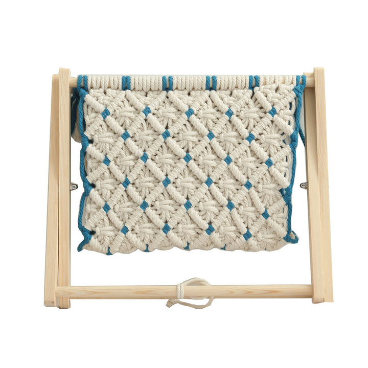 Woven Macrame Storage Organizer