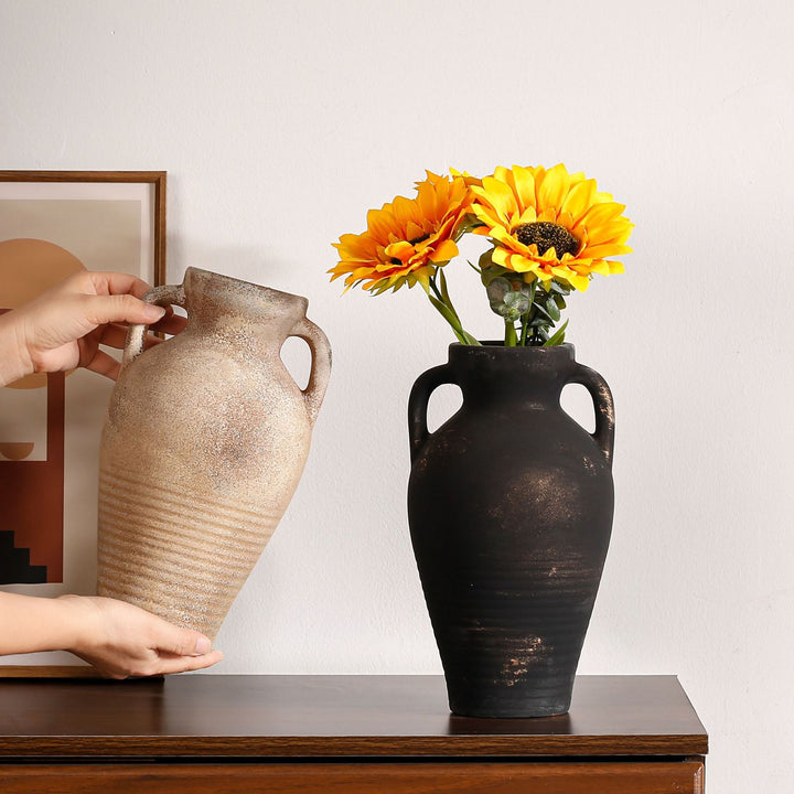 Handcrafted ceramic vase