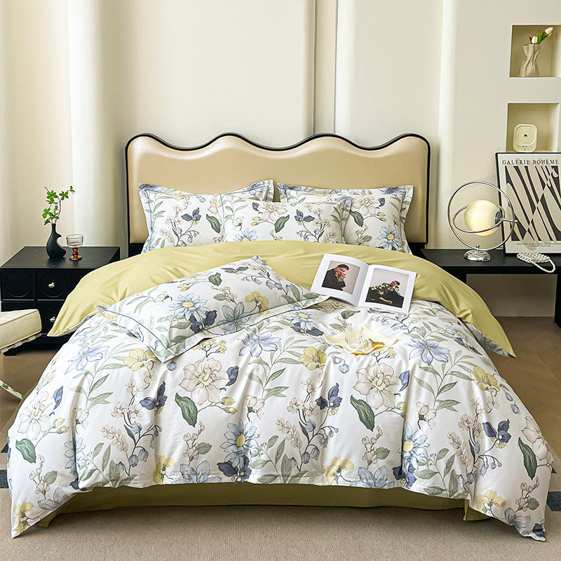 Floral Pattern Duvet Cover Set