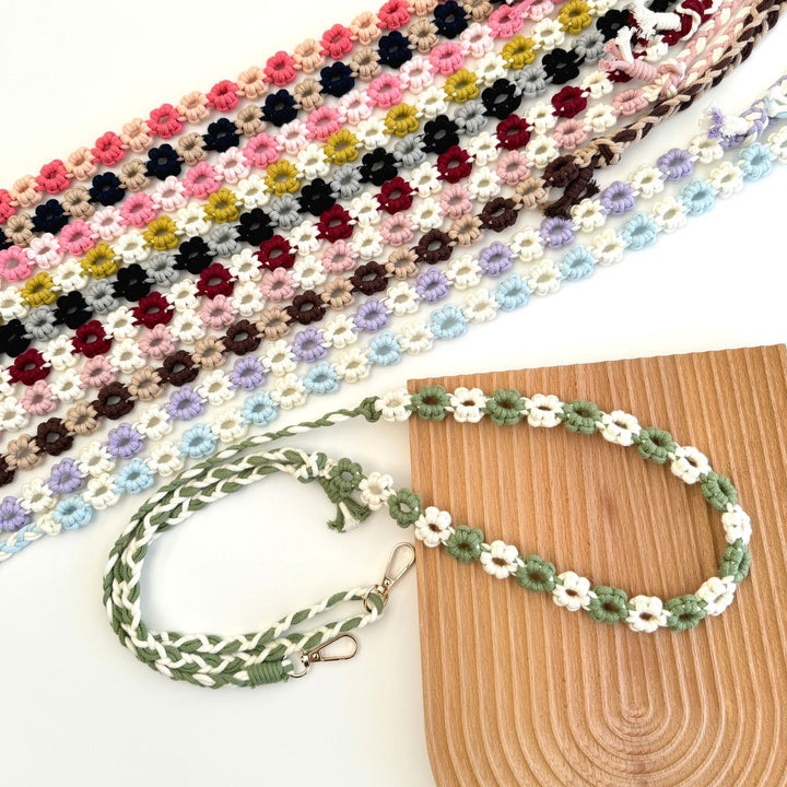 Decorative Macrame Eyewear Strap