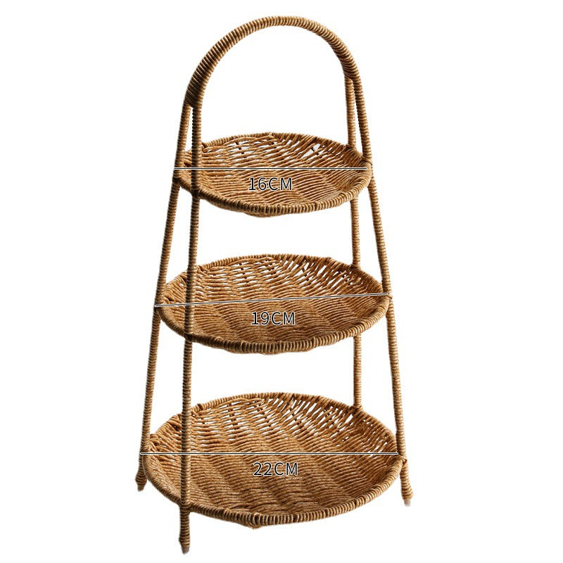 Handcrafted Wicker Storage Basket