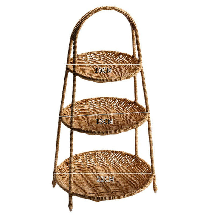 Handcrafted Wicker Storage Basket