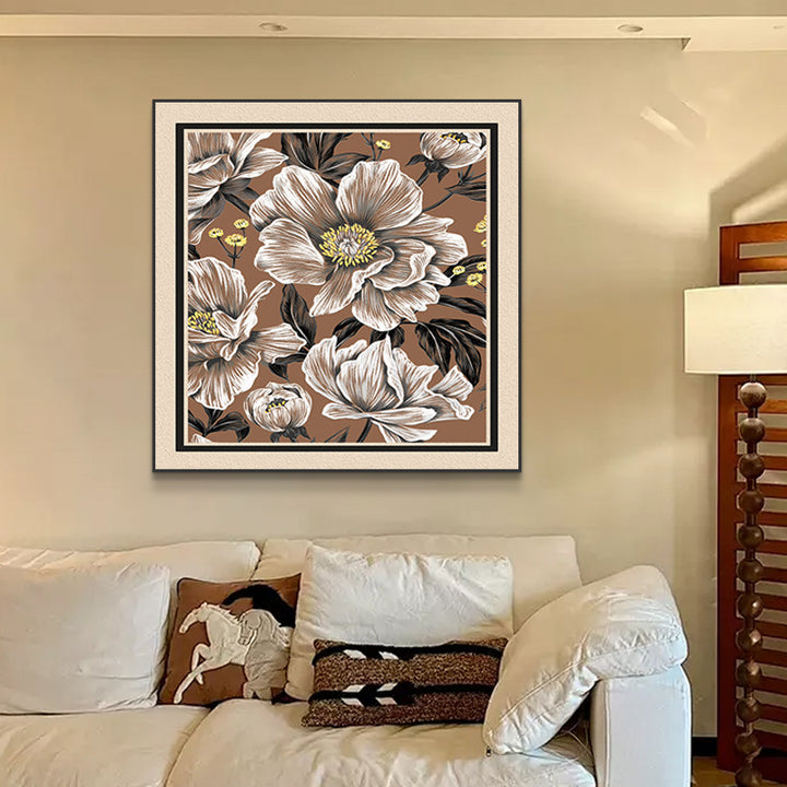 Floral Framed Wall Art