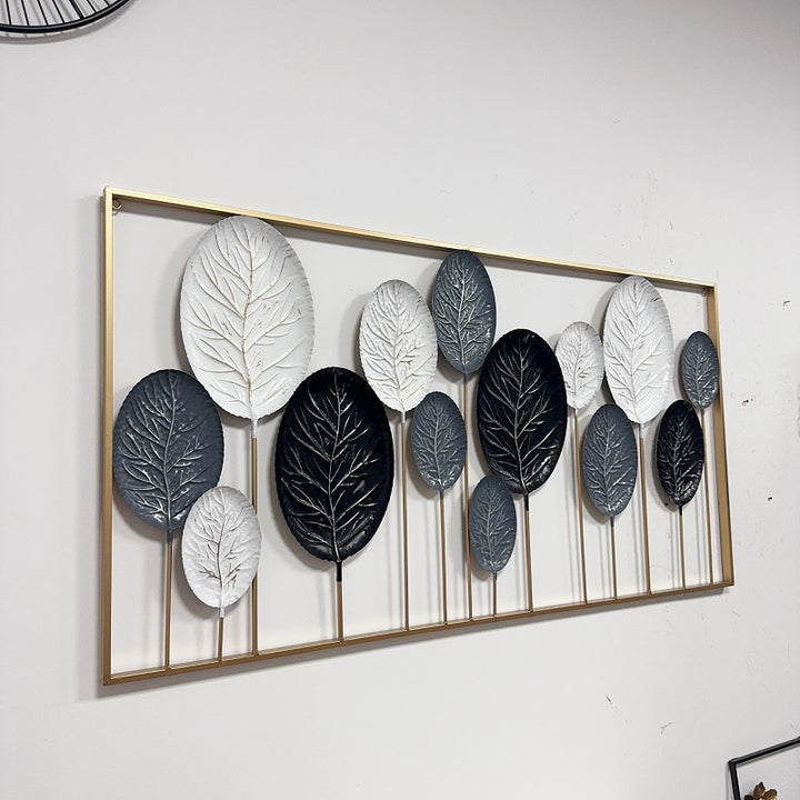 Decorative Metal Leaf Wall Art Sculpture