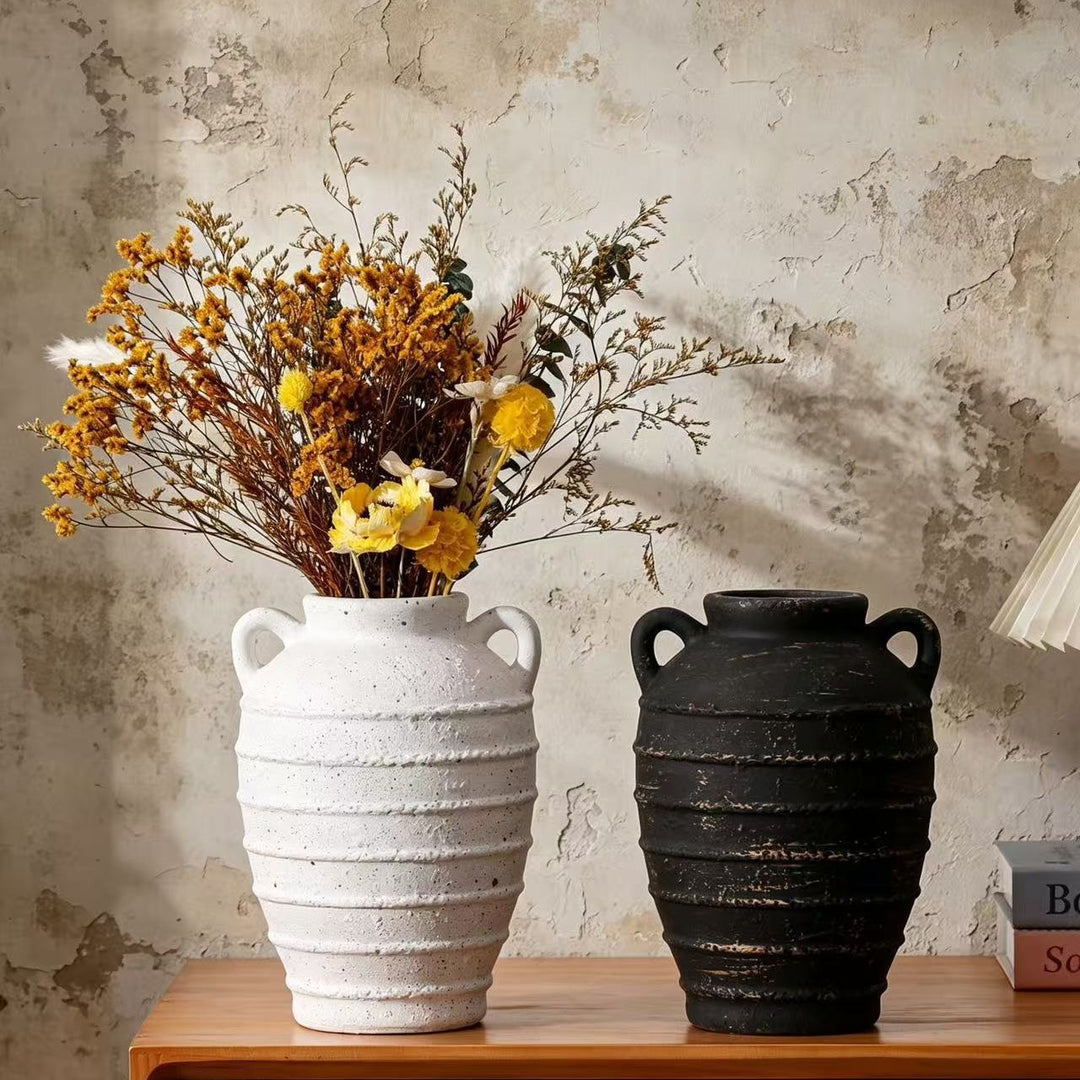 Decorative ceramic vase