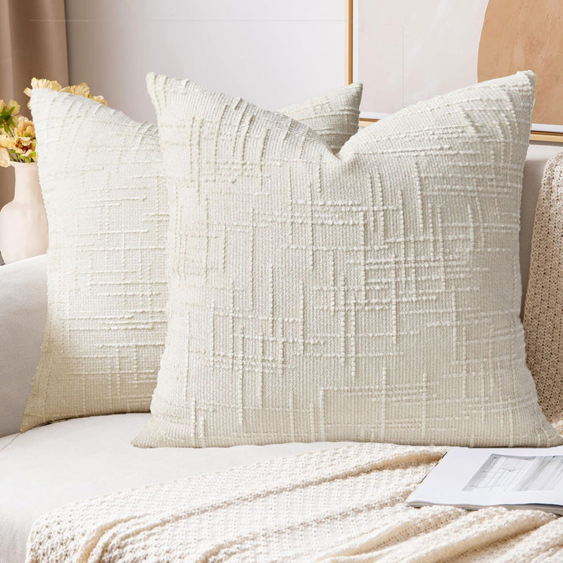 Textured Decorative Throw Pillow