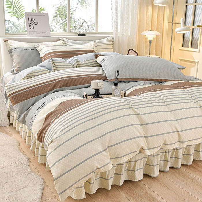 Floral Design Comforter Set